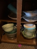 Kitchen cabinet bowls and miscellaneous