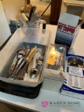 Silverware Nutt chopper plastic silverware and other miscellaneous