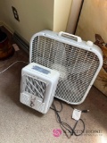 Bedroom fan and heater