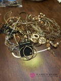 assorted costume jewelry