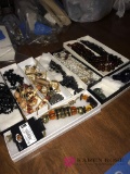 Assorted costume jewelry