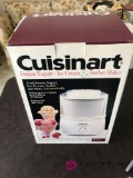 Cuisinart frozen yogurt -ice cream maker