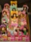 13 Barbie dolls 6 in tall