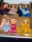 Lot of 8. 6 inch Nancy Ann Storybook dolls vintage