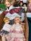 Three Madame Alexander dolls with tags