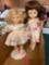 2 8 inch unmarked Madame Alexander dolls