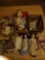 approximately 20 assorted cloth and porcelain dolls