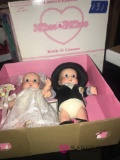 Horsman Hebee & Shebee bride /groom dolls