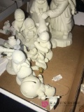 Assorted snow babies figurines