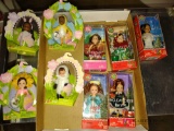 9 Kelly dolls