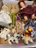 Porcelain dolls lot