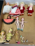 Vintage porcelain dolls