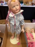 14 in jointed porcelain doll