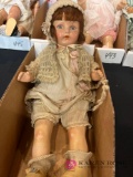 14 inch vintage baby doll unmarked