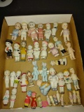 OLD VINTAGE BISQUE small figurines lot