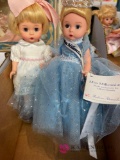 two 8 inch Madame Alexander dolls one with tag