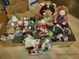 25 + assorted cloth dolls