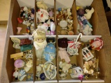 lot of knick knacks and doll accessories