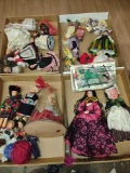 assorted doll lot