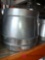 two 16 - 14 left collar galvanized reducers