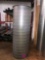 spiral Metal duct 30 in base 7 ft tall