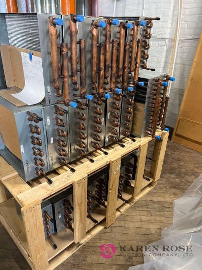 pallet of 9?-14? one and two row coils
