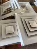 assorted sizes lot of DF Ceiling Diffusers