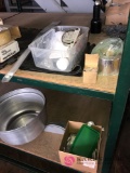 content of green shelf parts