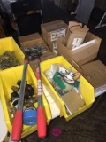 Assorted parts and tools