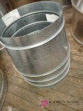 3 14/12 right galvanized collars