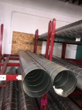 2- 9 in spiral duct 10 ft long