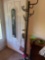 Black coat rack