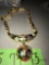 Lucien Piccard vintage rhinestone necklace