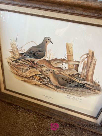 Morning Dove by Richard Evans younger signed framed picture