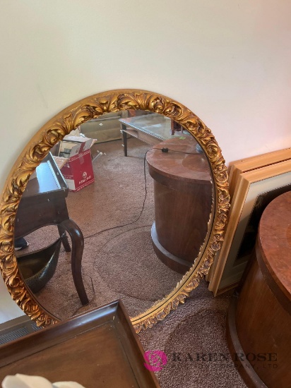 39 in Decorative oval mirror
