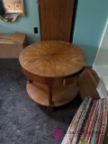 27 inch round end table