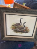 framed Geese picture by Blake