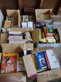 large lot of assorted books