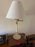 Cream colored lamp