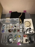 assorted costume jewelry