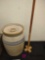 13-in tall crock churn