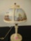 13-in tall vintage lamp