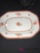 Copeland Spode england fine stone red pattern platter