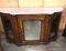 Marble top 19thC Hall cabinet