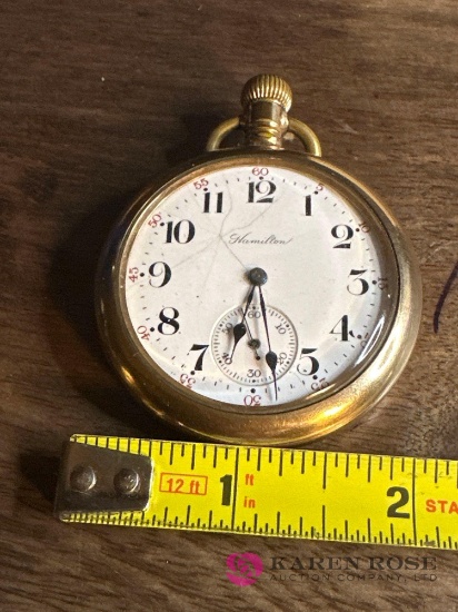 vintage Hamilton pocket watch
