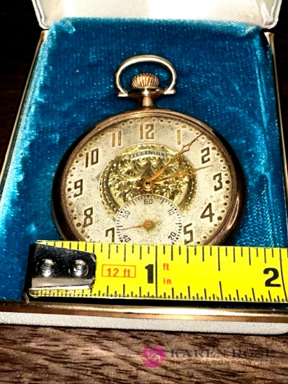 vintage 17 jewel Illinois pocket watch