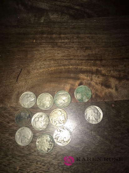 11- Buffalo Nickels