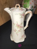 Theodore Haviland Limoges France chocolate pot