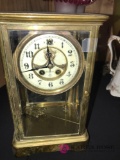 Antique Key wind clock marked G