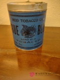 vintage true blue tobacco tin